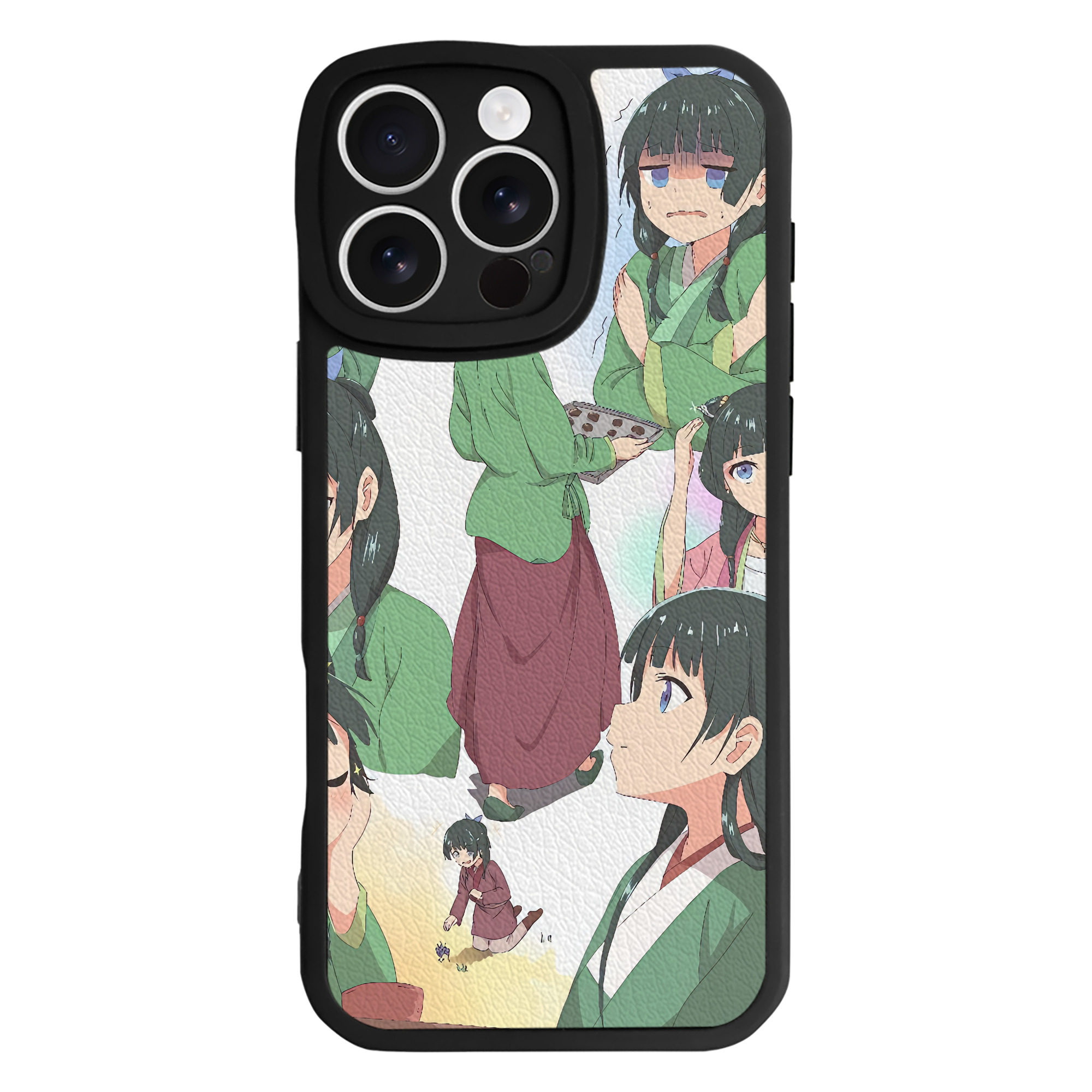 薬屋のひとりごと The Apothecary Diaries 【iPhone 16シリーズ対応】シリコンスマホケース（レザー調） 材質：シリコン